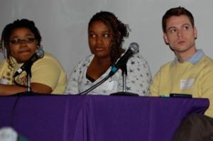 Youth panelists at the 2nd Annual Illinois Youth & HIV/AIDS Forum.